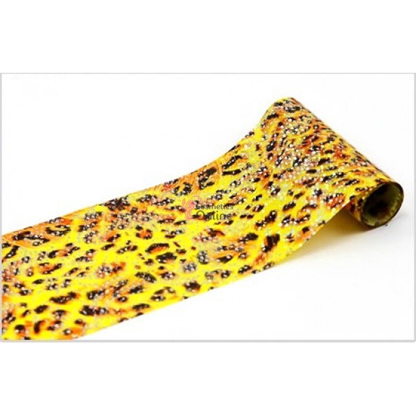 Folii de transfer, folie de unghii cu model animal print F129